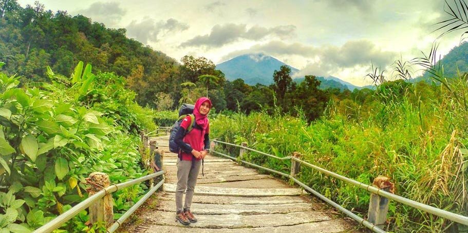 Rawa Gayonggong di Trek Pendakian TNGGP