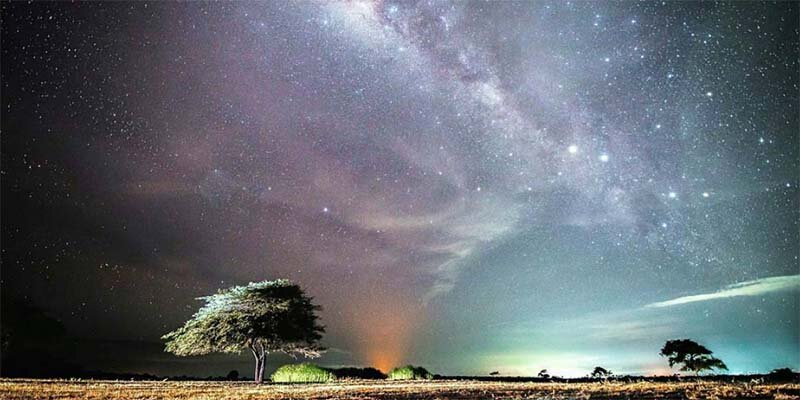 Suasana Malam di TN Baluran