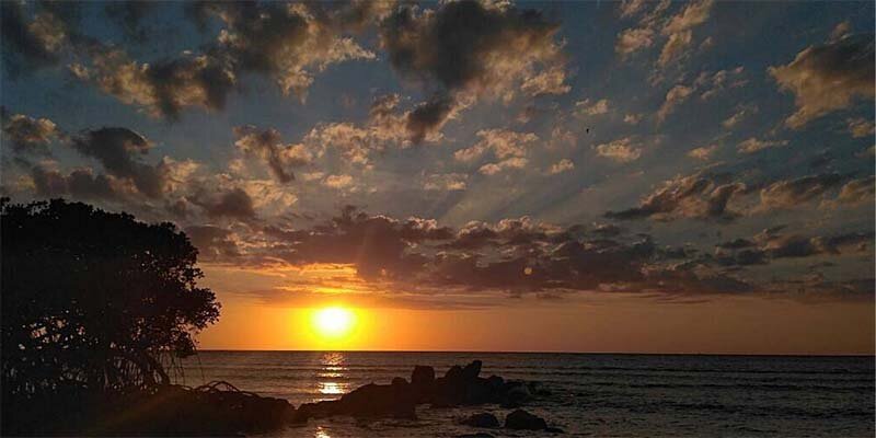 Sunset di Pantai Taman Nasional Baluran
