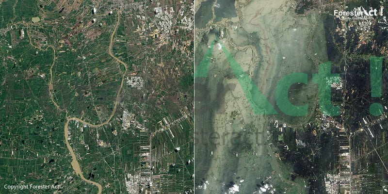 Perbandingan Keadaan Pra dan Pasca Tsunami