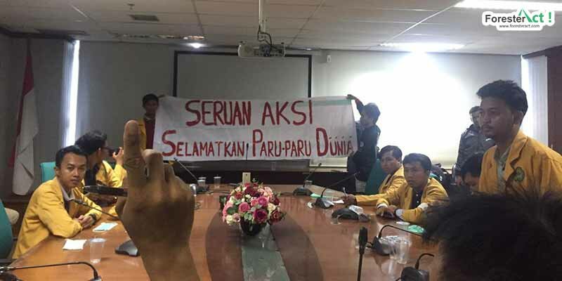 Aksi Mahasiswa Universitas Mulawarman