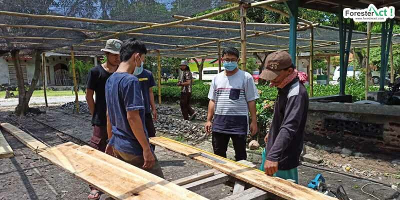 Pembuatan Sign and Label Pariwisata